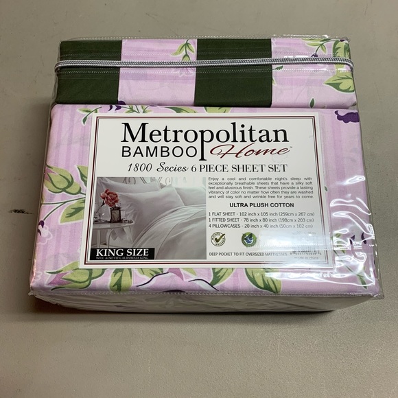 Metropolitan Bedding Metropolitan Bamboo King Size Sheet Set Poshmark
